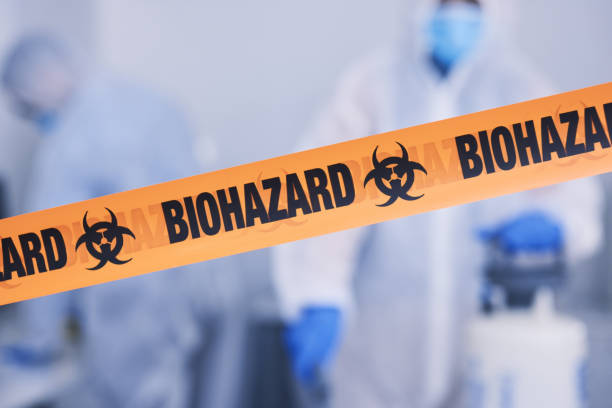 Professional Biohazard technician working in Cleveland, FL